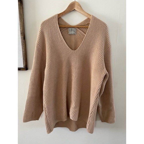 Urban Outfitters Sweaters - Urban Outfitters Tan oversized sweater